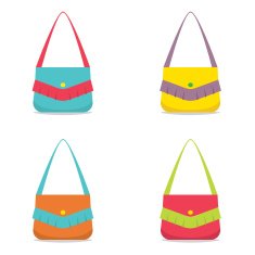 Set of Colorful Women Bag N2