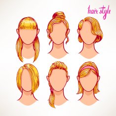blonde different hairstyles