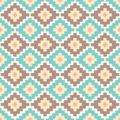 Tribal aztec seamless pattern N18