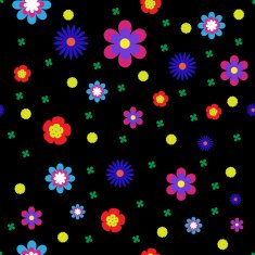 Vector floral seamless pattern N35
