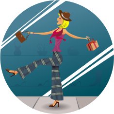 Shopping girl N40