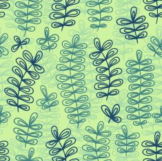 Abstract grass seamless pattern