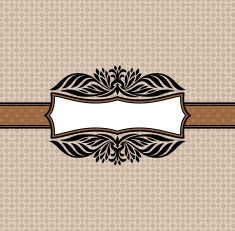 Floral Vintage Frame N3