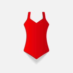 realistic design element swimsuit N2