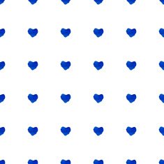 Watercolor seamless pattern with hearts N2