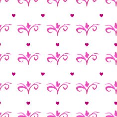 Seamless pattern with Dutch ornaments