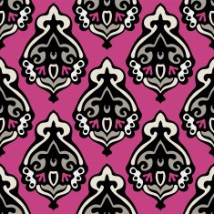 Damask seamless vector