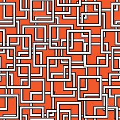 white squares mosaic seamless pattern