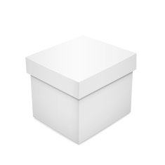 White blank paper box free image download