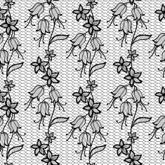 Flower lacy seamless background N6