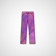 Abstract illustration on pants N148