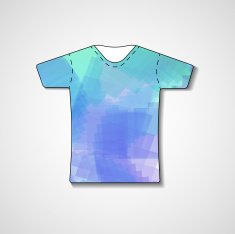 Abstract illustration on sweater N45