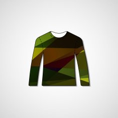 Abstract illustration on sweater N46