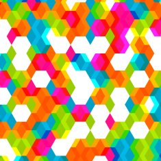 Abstract Geometrical Multicolored mosaic Background N22