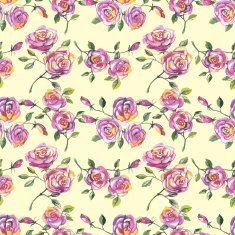 seamless pattern with beautiful roses N10