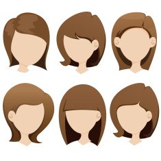 female hairstyle collection
