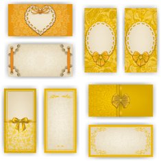 Elegant vector template for luxury invitation card N15