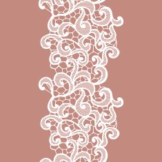 Lacy vintage trim N27