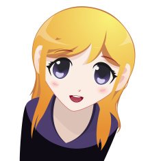 Manga Girl Illustration N11