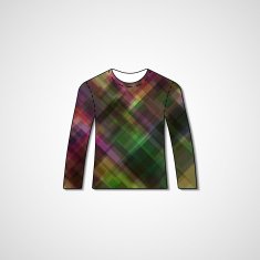 Abstract illustration on sweater N51