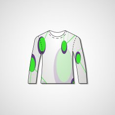 Abstract illustration on sweater N53