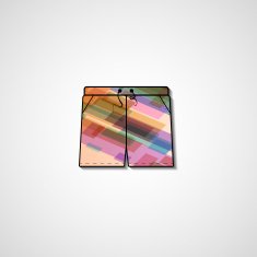 Abstract illustration on shorts N59
