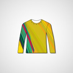 Abstract illustration on sweater N56