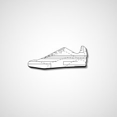 Abstract illustration on sneakers N53