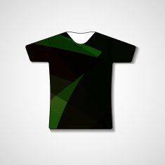 Abstract illustration on t-shirt N45