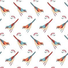 pattern with birds N16