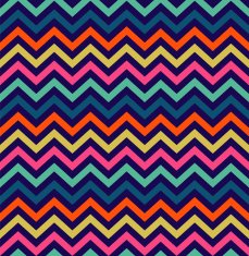 Colorful zigzag seamless pattern