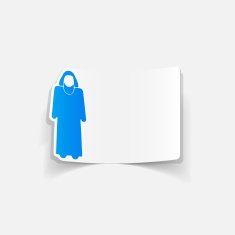 realistic design element muslim N58