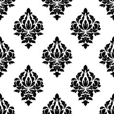Floral seamless pattern background N4