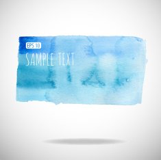 watercolor bubble isolated on white background N52