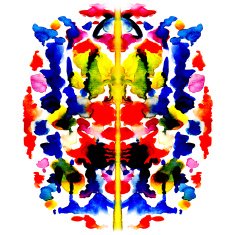 colorful symmetric watercolor painting N3