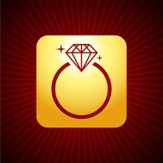 Diamond Ring Symbol free image download