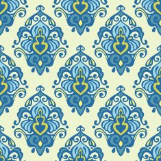damask seamless vector floral N4