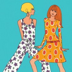 Two Stylish Girls