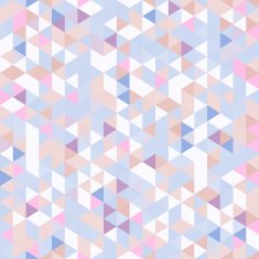 Light Seamless Pattern of Triangles N3
