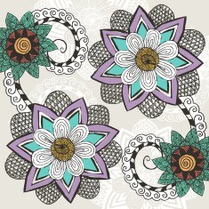 Floral Pattern N231