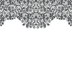 Lacy wedding invitation card N14