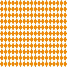 Seamless texture of rhombuses White and orange colors
