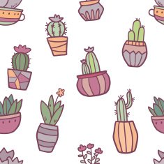 Pattern with cactus N3
