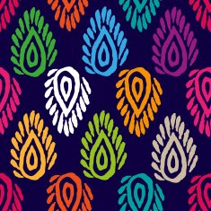 Ethnic seamless pattern N48