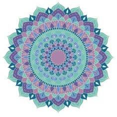 Mandala Round Ornament Pattern Vintage decorative elements N4
