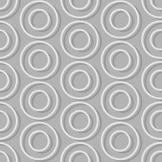 Circles of seamless background Abstract pattern retro