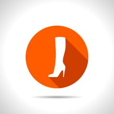 Woman boot icon N15