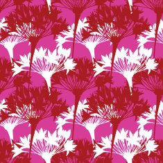 Seamless vector pattern with flowers N16