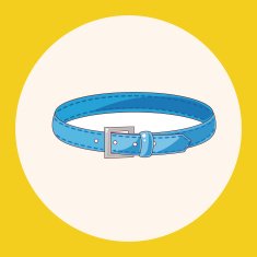 Pet dog chains theme element vector eps10 N2