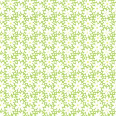 Seamless pattern with decorative daisy flowers N3